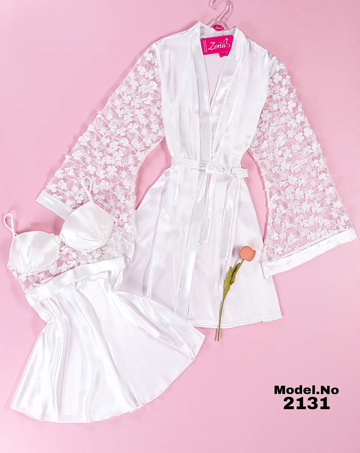 Short Bridal Rob Cod 2131 W