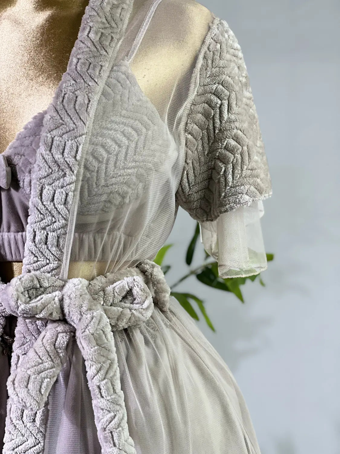 Winter pajama set 3 pieces code 7107