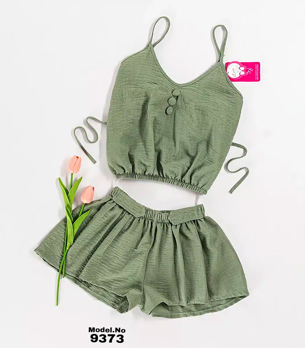 بيجامة شورت كود 9373