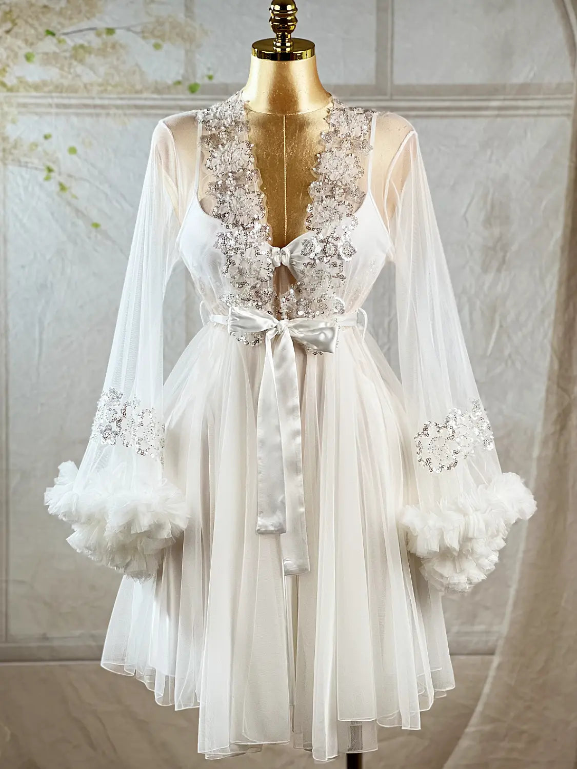 Short Bridal Rob Cod 2448 W