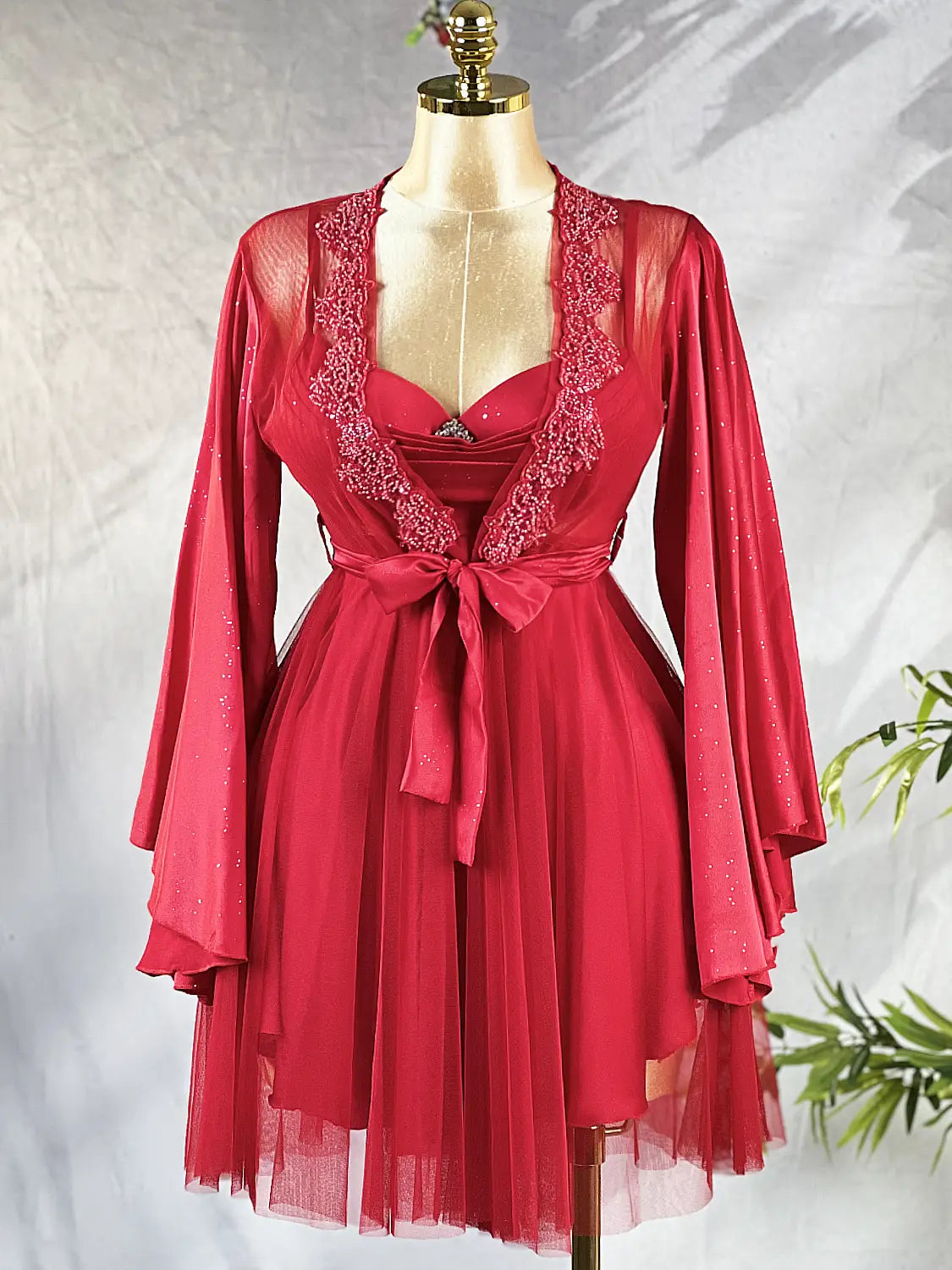 Short Bridal Rob Cod 4151