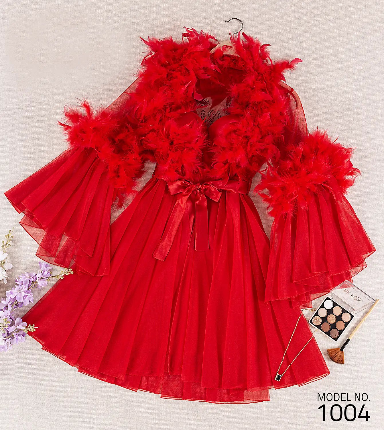 Short Bridal Rob Cod 1004