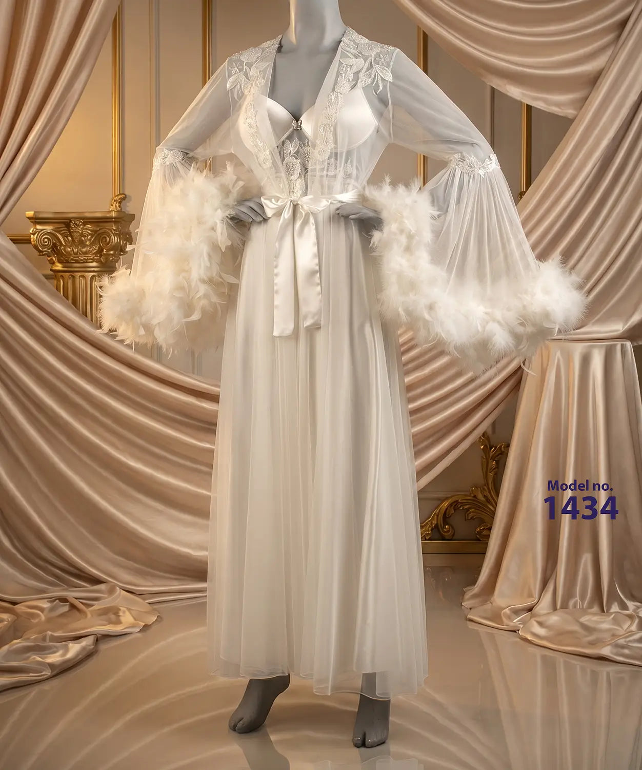 Long Bridal Rob Cod 1434 W