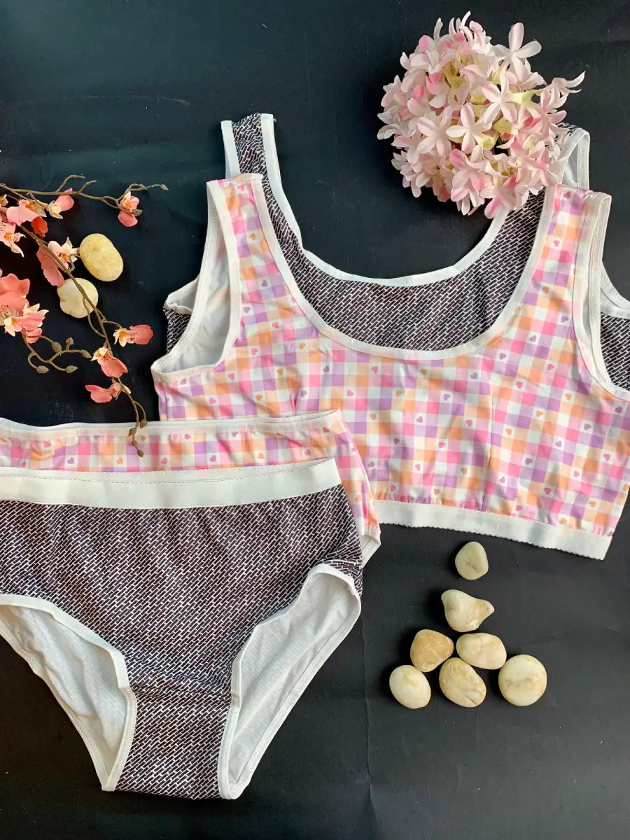 Pantie & Bra Lycra Code 9003