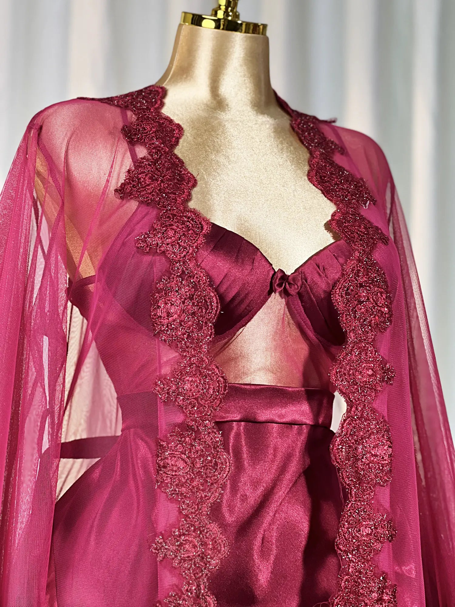 Short Bridal Rob Cod 9081