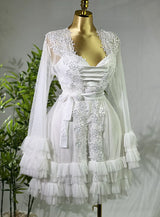 Short Bridal Rob Cod 9023