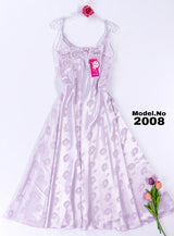 قميص ساتان طويل — كود 2008