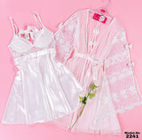 Short Bridal Rob Cod 2241 W