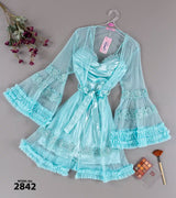 Short Bridal Rob Cod 2842