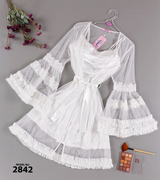 Short Bridal Rob Cod 2842