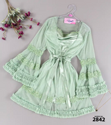 Short Bridal Rob Cod 2842