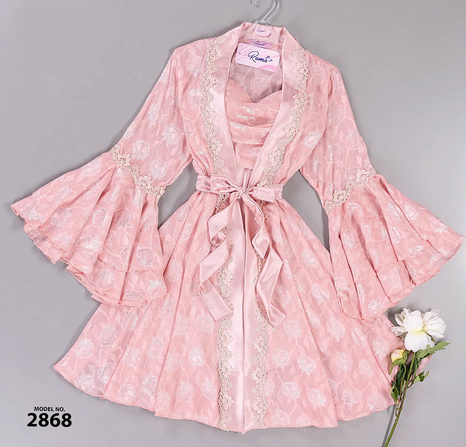 Short Bridal Rob Cod 2868