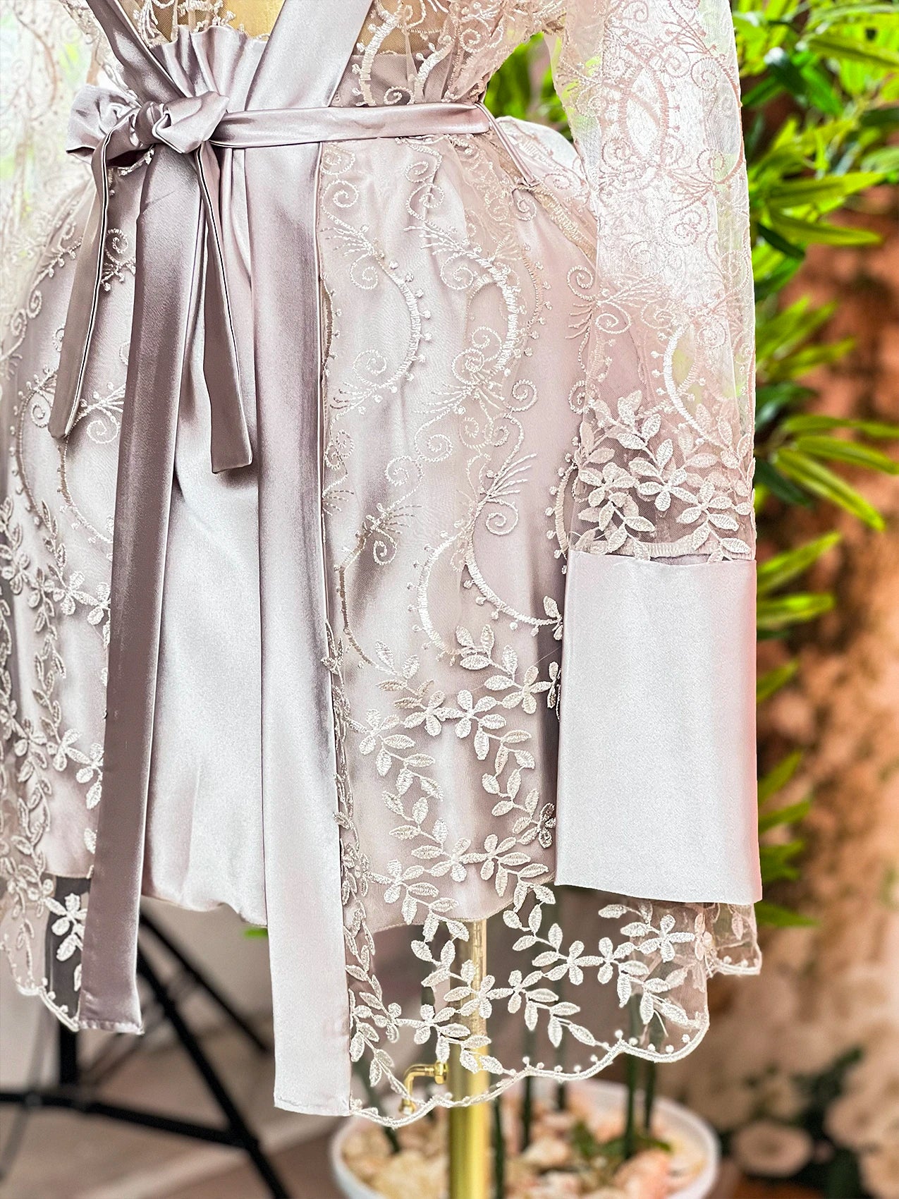 Short Bridal Rob Cod 9117