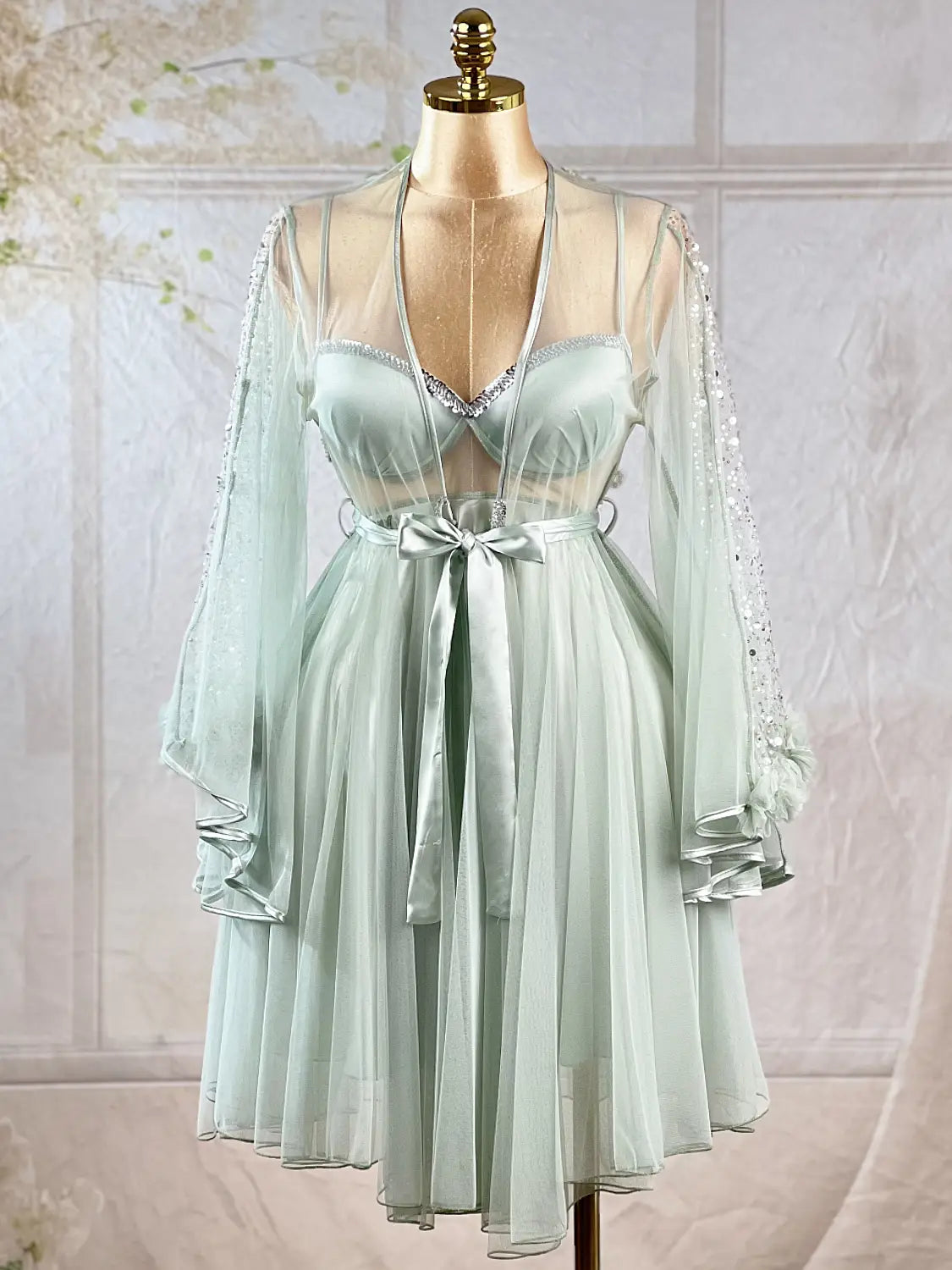 Short Bridal Rob Cod 2461