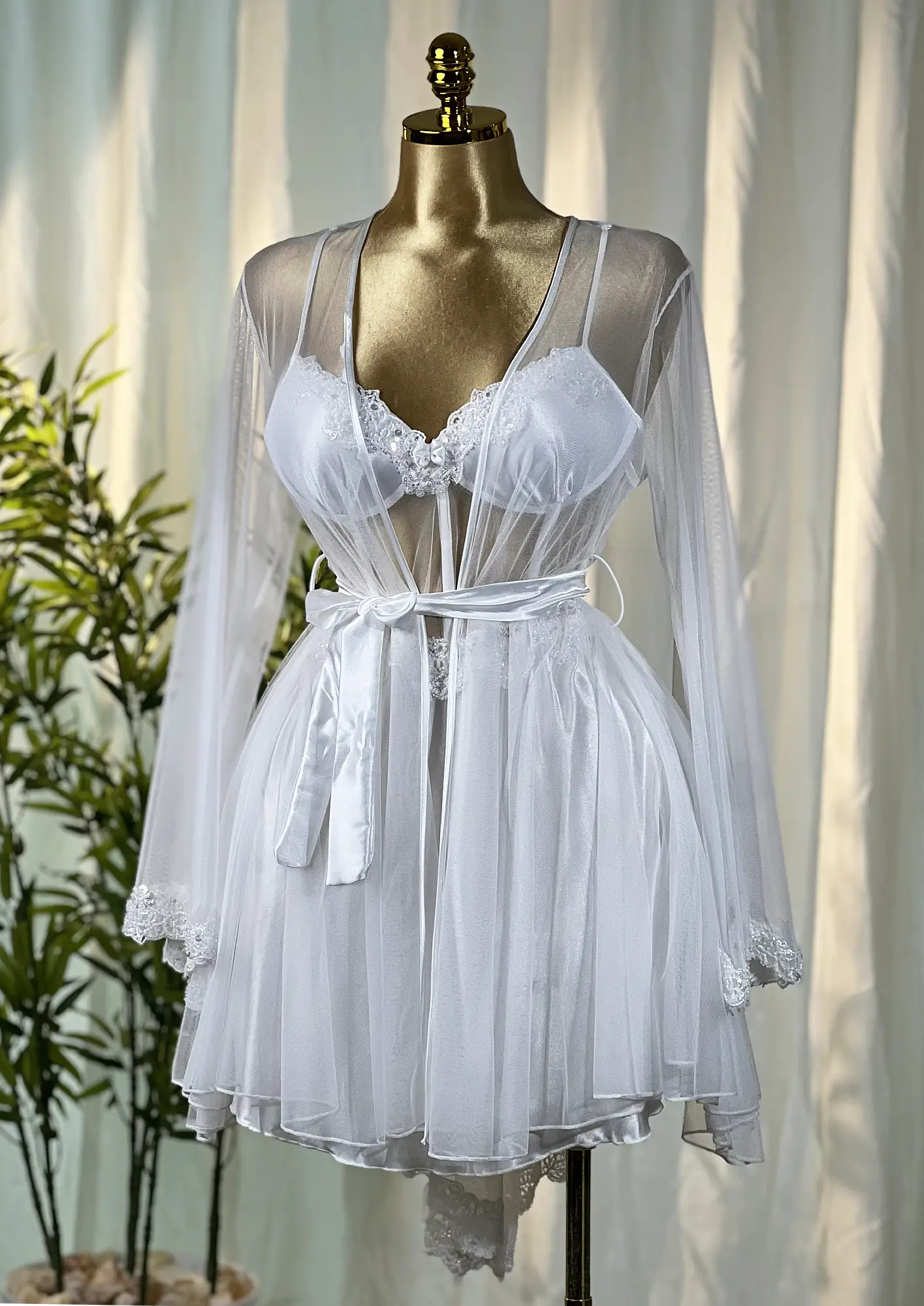 Short Bridal Rob Cod 9450