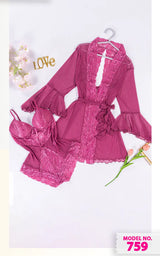 Short Bridal Rob Cod 759
