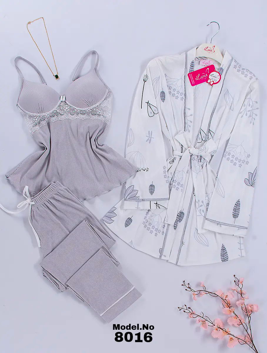 Pyjama Pants 3 pieces Cod 8016