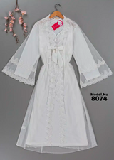 Maternity shirt and robe model, code 8074