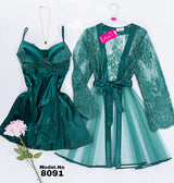 Short Bridal Rob Cod 8091