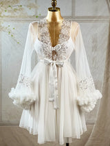 Short Bridal Rob Cod 2448 W
