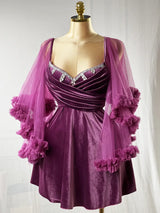 Short Winter Babydoll Cod 1019-2