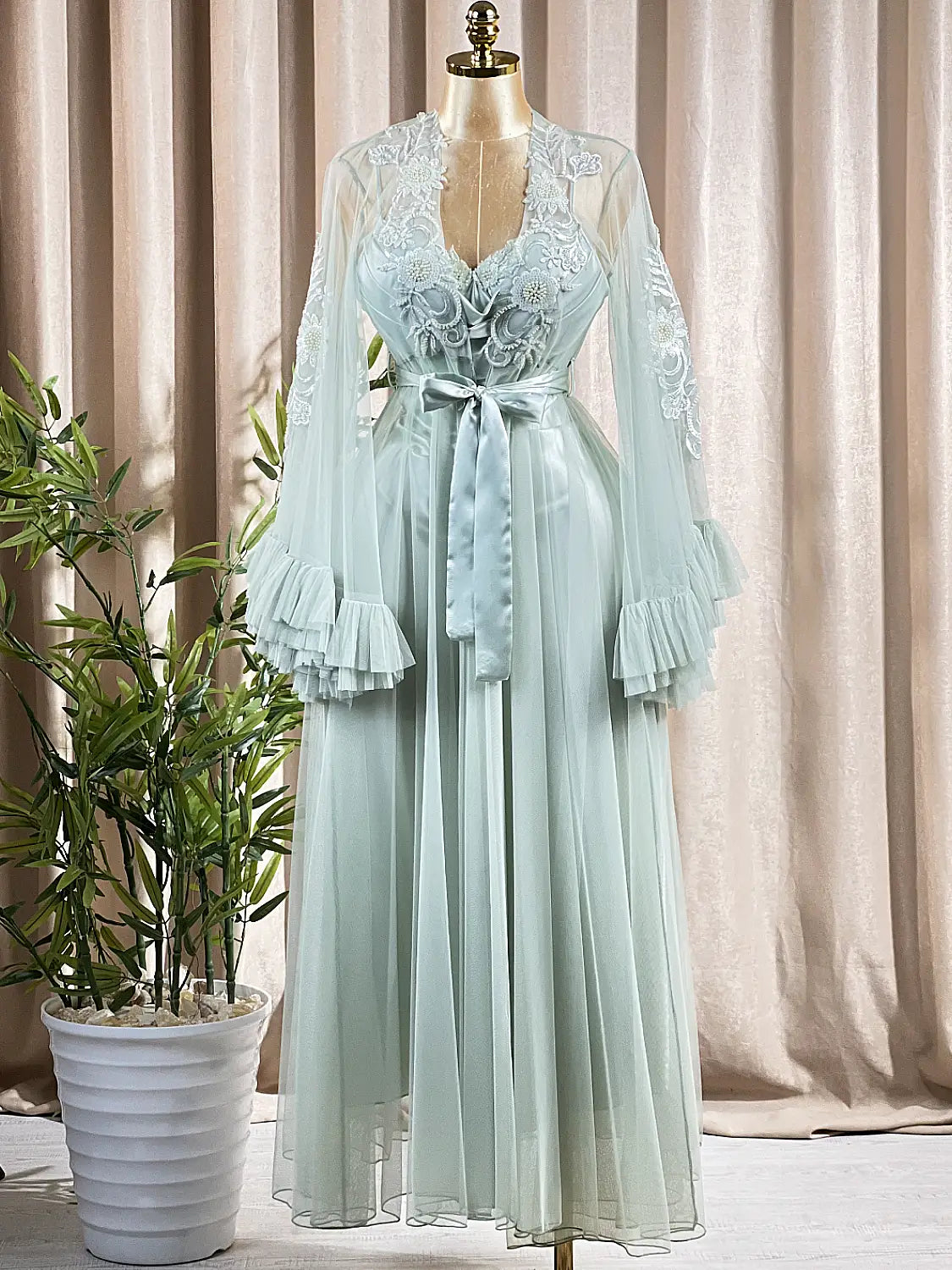 Long Bridal Rob Cod 1443