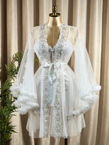 Short Bridal Rob Cod 2445 W
