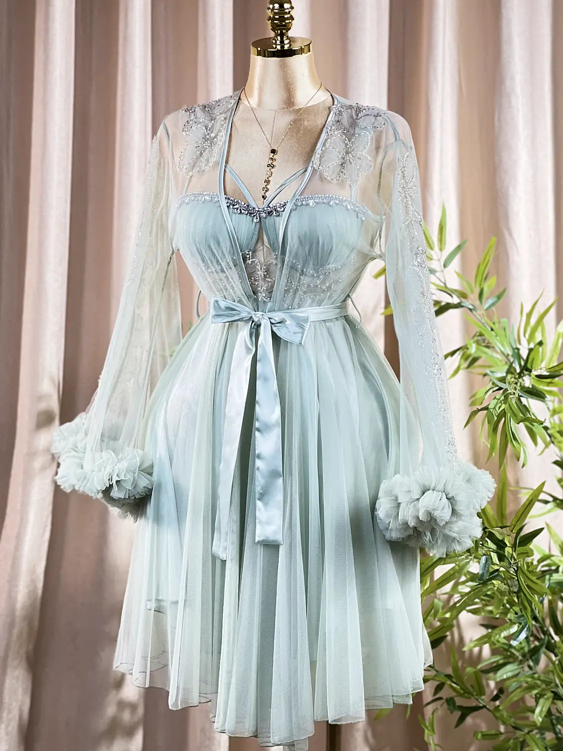 Short Bridal Rob Cod 2451
