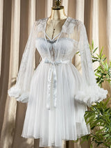 Short Bridal Rob Cod 2451 W