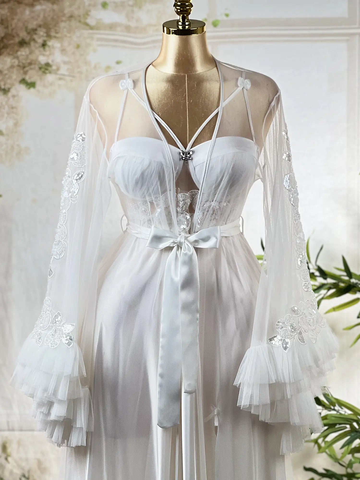 Long Bridal Rob Cod 1449 W